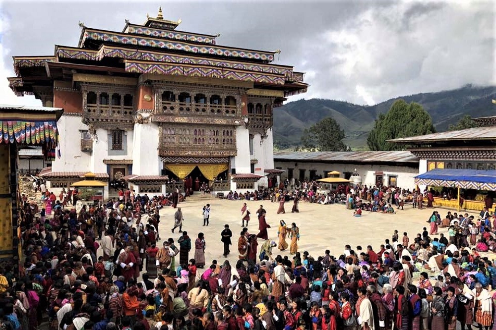 gangtey-tshechu Bhutan