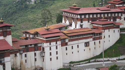 Trongsa-dzong Bhutan